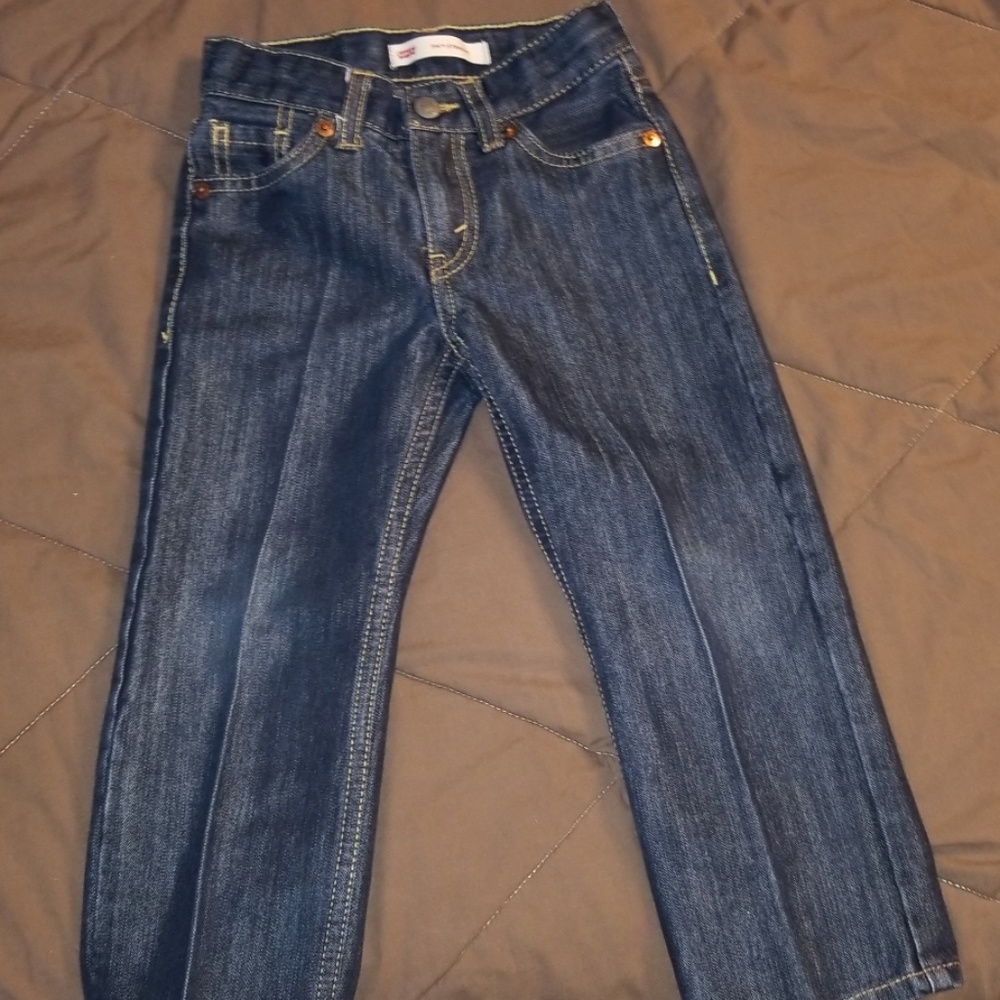 Levi's darkwash toddler boy SZ 4T jeans